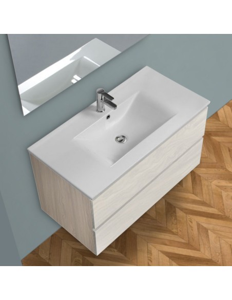 Composizione bagno completa sospeso