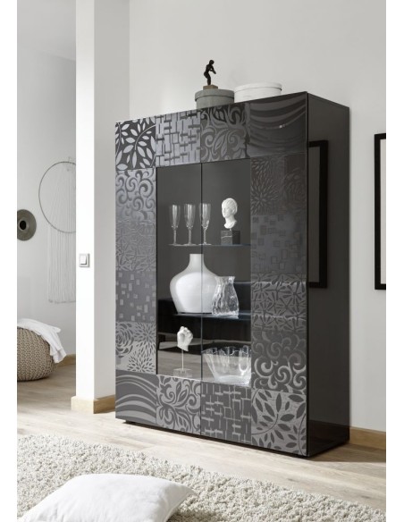 Vetrina due ante serigrafata