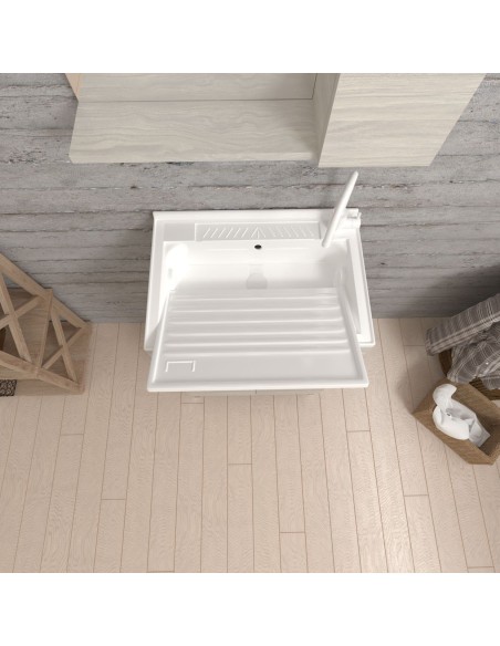 Lavatoio 2 ante con tavoletta 50 x 50