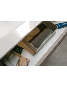 Mobile bagno sospeso 2 cassetti - 2 vani (specchio escluso) 2