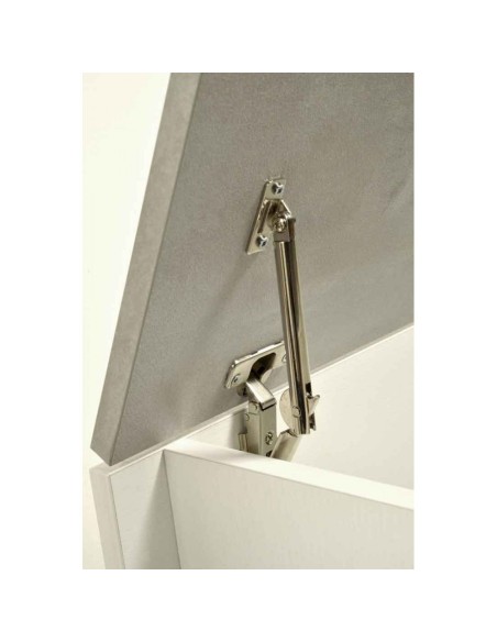 Baule moderno Bianco / Cemento