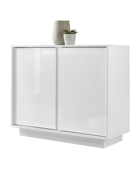 Madia 2 ante Bianco Laccato