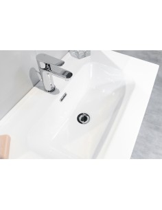 Mobile bagno sospeso 2 cassetti Quercia (Specchio escluso) 2