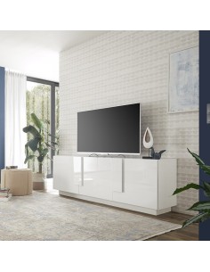 Mobile porta TV 3 ante Bianco Laccato