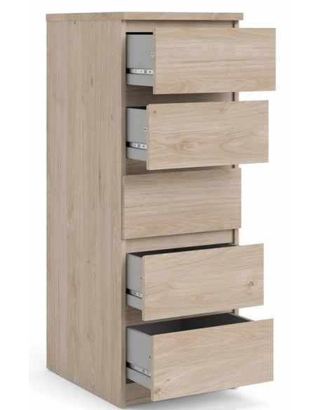 Cassettiera alta 5 cassetti