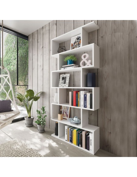 Libreria design bianco