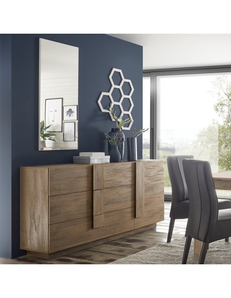 Madia 1 anta - 3 cassetti Mercure