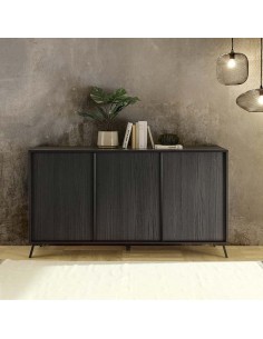 Madia 3 ante Nero frassinato Ville