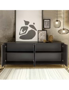 Madia 4 ante  Nero frassinato Ville 2