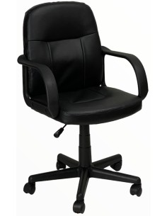 Poltrona girevole con alzata a gas