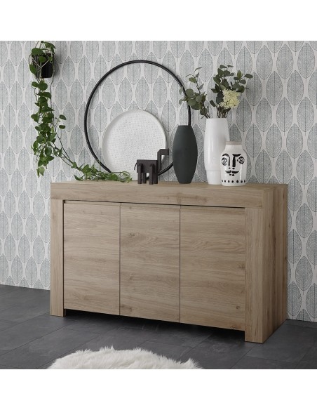 Credenza 3 ante contenitore da 138 rovere