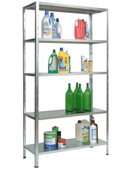 Scaffale kit in acciaio zincato