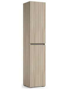 Colonna 2 ante - 5 ripiani Olmo