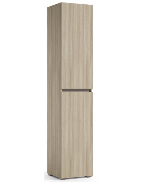 Colonna 2 ante - 5 ripiani Olmo