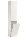 Colonna Portabiancheria 2 ante Bianco