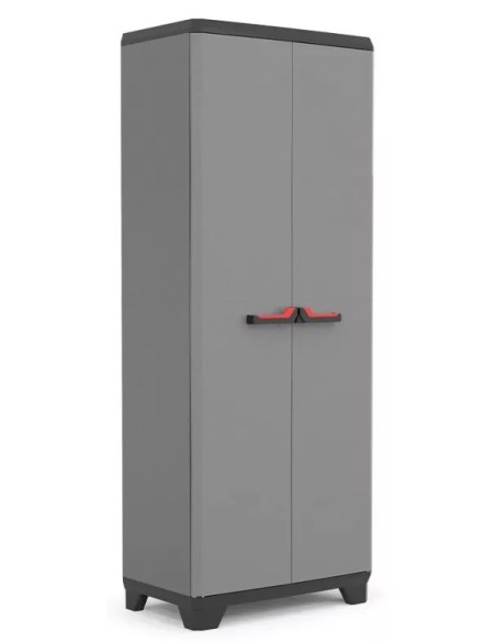 Armadio in resina 2 ante tutto piani Grigio