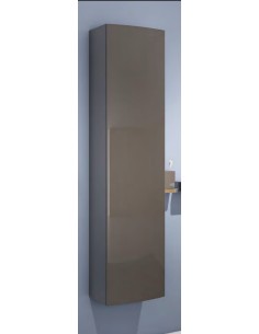 Colonna bagno sospesa con frontale curvo