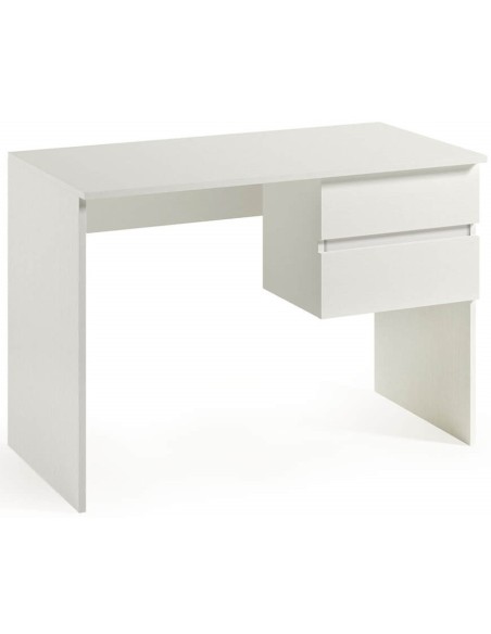 Scrivania 2 cassetti 110 cm 2 cassetti Bianco venato