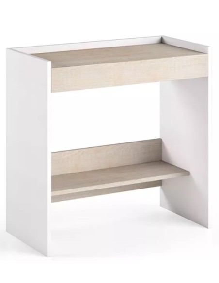 Consolle con cassetto trasformabile