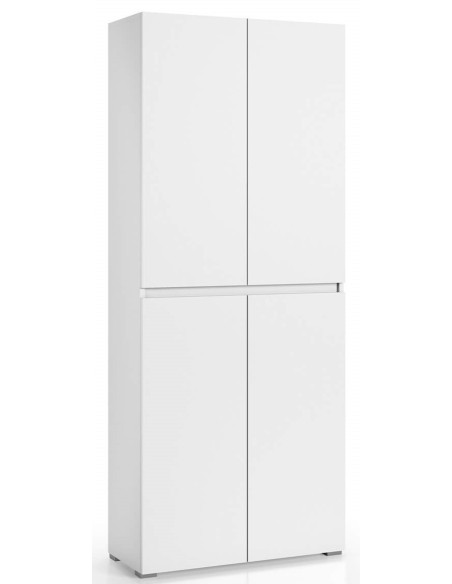 Armadio / Scarpiera 4 ante Bianco venato