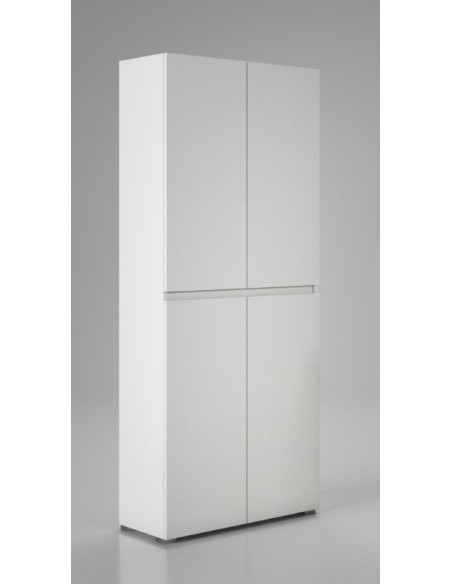 Armadio / Scarpiera 4 ante Bianco venato