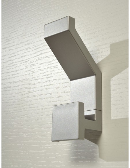 Mensola ingresso 3 appendini Bianco venato / Rovere