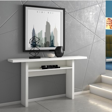 Tavolo trasformabile Bianco venato