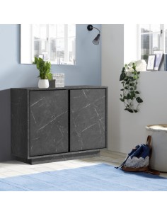 Madia 2 ante Marmo nero