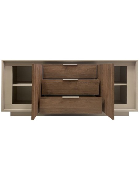 Madia 2 ante - 3 cassetti Cashmere/Mercure