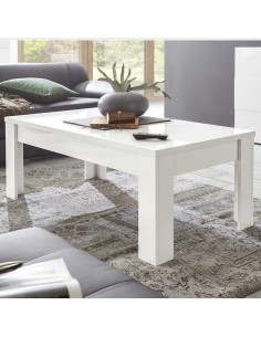 Tavolino basso soggiorno Bianco laccato lucido