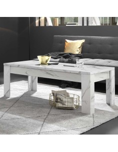 Tavolino basso Marmo bianco