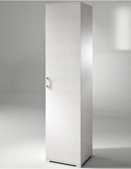 Colonna multiuso 1 anta Bianco venato