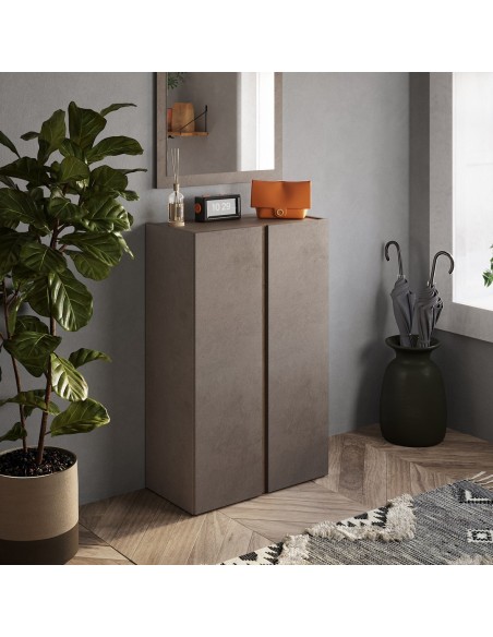 Mobile ingresso scarpiera 2 ante Bronzo