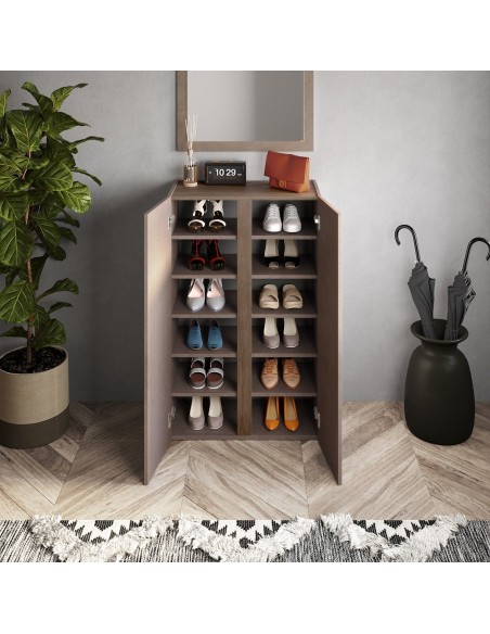 Mobile ingresso scarpiera 2 ante Bronzo