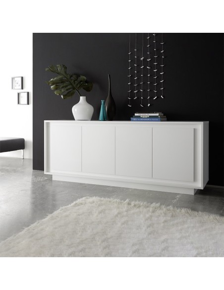 Madia 4 ante Bianco opaco