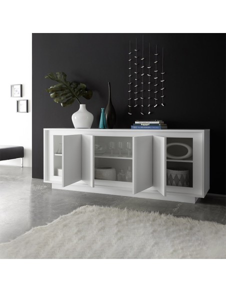 Madia 4 ante Bianco opaco