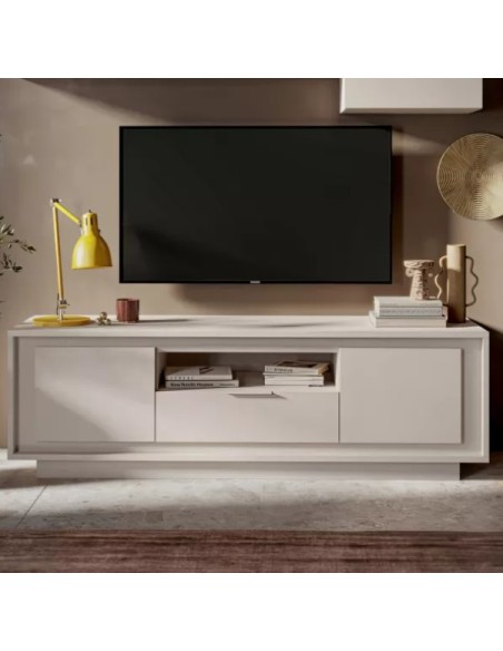 Porta TV 2 ante - 1 cassetto Cashmere