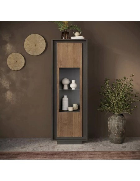 Vetrina 1 anta Lava/Mercure