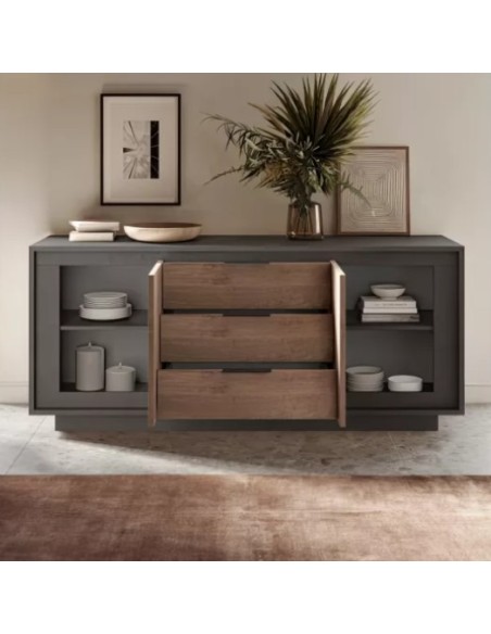 Madia 2 ante - 3 cassetti Lava/Mecure