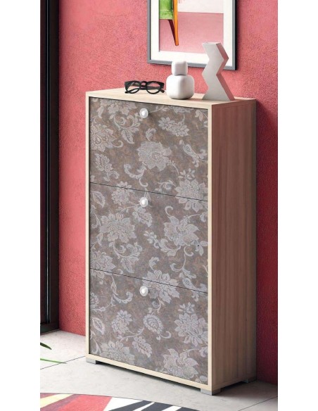 Scarpiera 3 ante doppia capienza