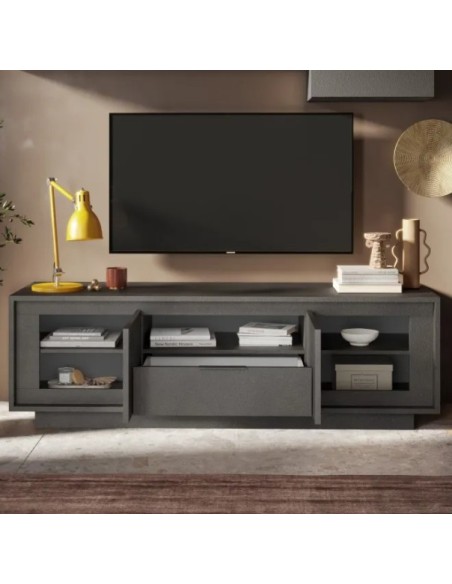 Porta TV 2 ante - 1 cassetto Lava