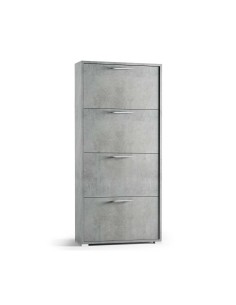 Scarpiera 4 ribalte (Doppia Capienza) Cemento
