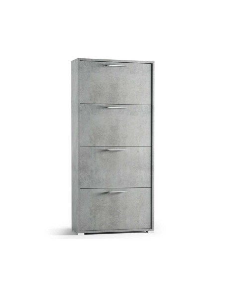 Scarpiera 4 ribalte (Doppia Capienza) Cemento