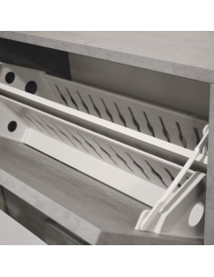 Scarpiera 4 ribalte (Doppia Capienza) Cemento 2