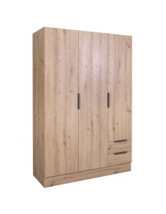 Armadio guardaroba 3 ante - 2 cassetti Rovere artisan 2