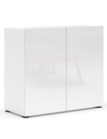 Madia 2 ante Bianco laccato