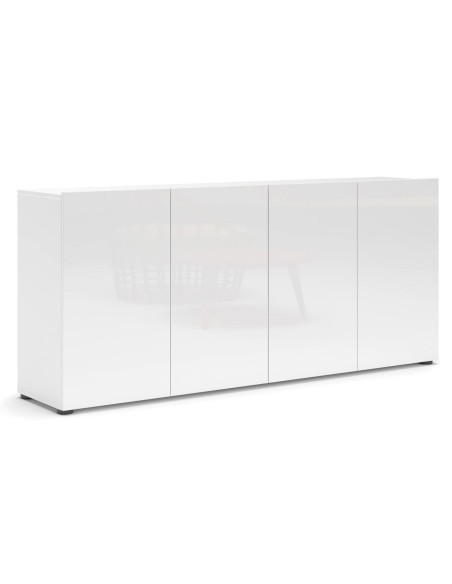 Madia 4 ante Bianco laccato