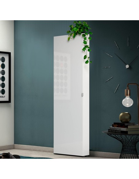 Scarpiera 1 anta Bianco laccato