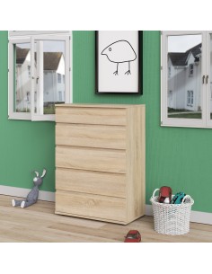 Cassettiera 5 cassetti