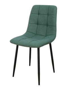 Sedia Kira in tessuto Verde